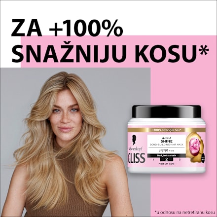 Shine maska za kosu Schwarzkopf GLISS