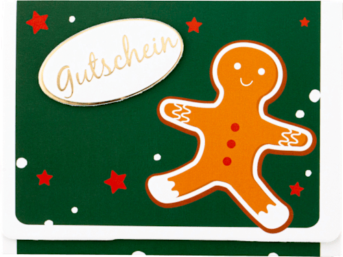 Gutscheinverpackung mit Lebkuchen KUWOPA