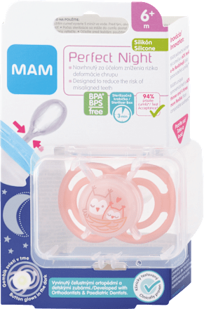 Silikónový cumlík Perfect Night - 6m+ mam