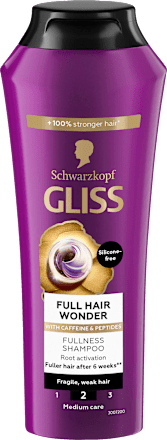Шампоан за коса Full Hair Wonder Schwarzkopf GLISS