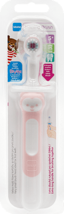 dětský zubní kartáček Training Brush, 5+, růžový mam