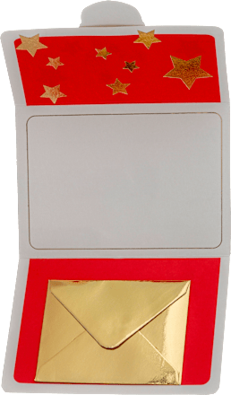 Gutscheinverpackung mit Rentier KUWOPA