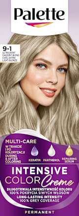 Farba do włosów  9-1 Cool Extra Light Blonde Palette INTENSIVE COLOR CREME