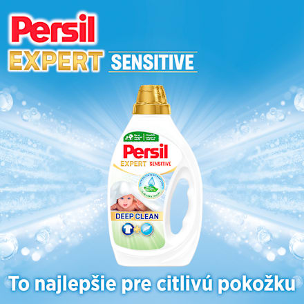 Prací gél Deep Clean Expert Sensitive MEGA Persil