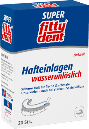 Hafteinlagen Wasserunlöslich fittydent