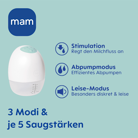 Milchpumpe Move Hands-free  mam