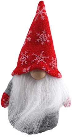 Božićna dekoracija – Gnom s crvenom kapicom KUWOPA