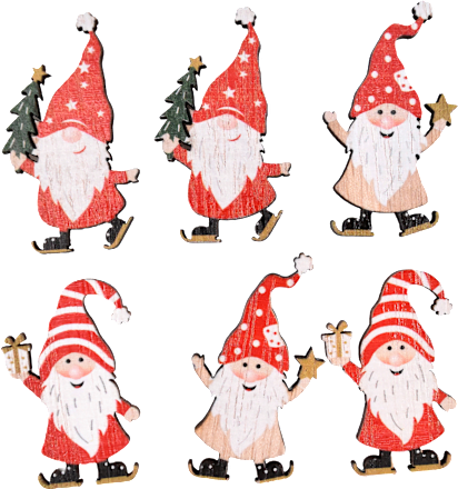Sticker Holz Wichtel KUWOPA