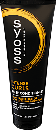 Mélykondicionáló hajbalzsam Intensive Curls, hullámos és göndör hajra syoss