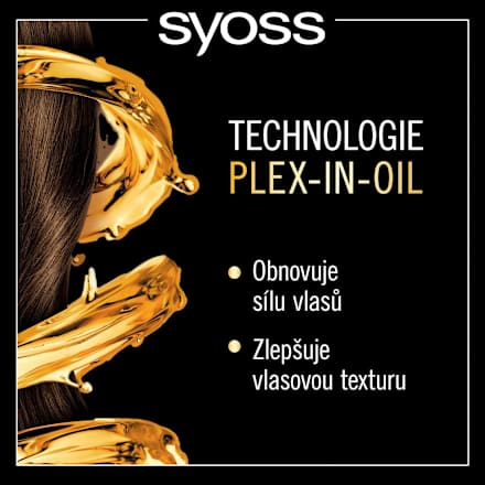 barva na vlasy Popelavě světle hnědý Syoss Oleo Intense