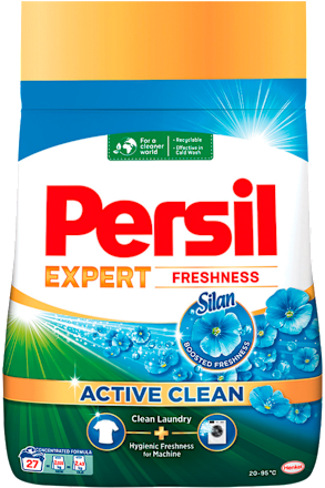 EXPERT FRESHNESS ACTIVE CLEAN praškasti detergent za veš - Silan boosed freshness Persil