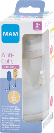 Antikoliková detská fľaška Anti-Colic - 2m+ mam