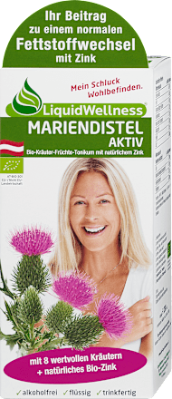 Mariendistel Aktiv Bio-Kräuter-Früchte-Tonikum LiquidWellness