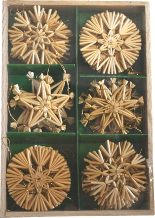 Weihnachtsdeko Strohsterne KUWOPA