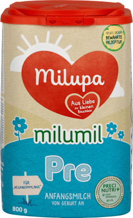 Anfangsmilch Milumil Pre von Geburt an Milupa