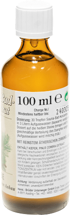 Saunaaufguss Zirbe Unterweger