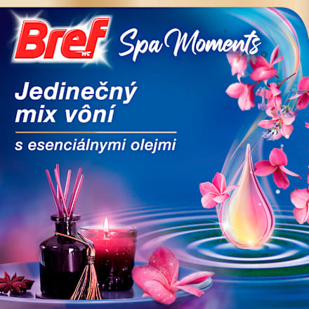Tuhý WC blok Spa Moments Harmony Bref