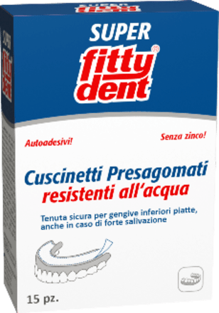 Cuscinetti Presagomati resistenti all'acqua fittydent