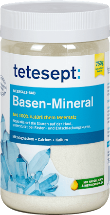Meersalz-Pflegebad Basen-Mineral tetesept