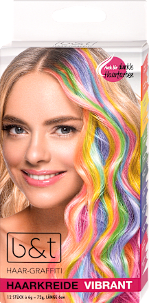 křídy na vlasy Vibrant b&t
