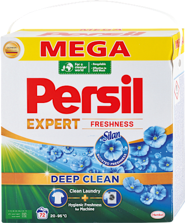 Prací prášok Deep Clean Expert Freshness Silan Persil