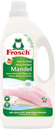 Detergent rufe lichid lână cu migdale 40 spălări Frosch