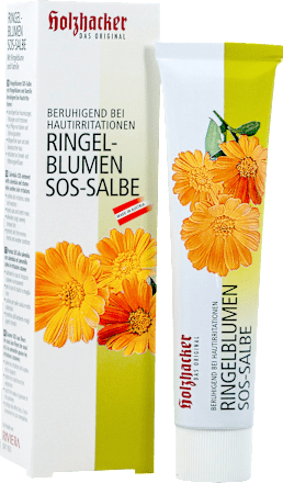 Pflegecreme Ringelblumen SOS Salbe holzhacker