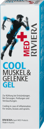 Med+ Cool Muskel und Gelenke Gel Riviera Med+
