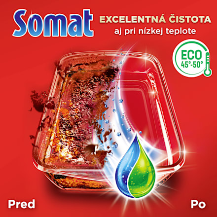 Gél do umývačky riadu Excellence Duo Gel Somat