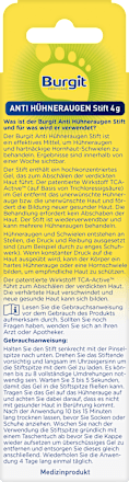 Hühneraugen Entferner Stift Burgit