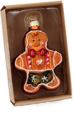 Ukras za božićnu jelku – paprenjak KUWOPA