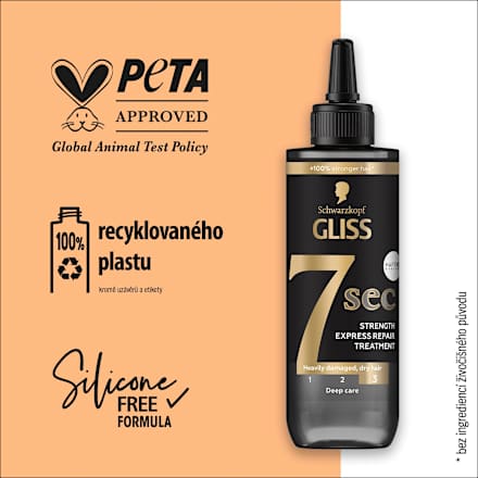 Expresná regeneračná kúra na vlasy 7 sec Ultimate Repair Schwarzkopf GLISS