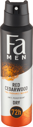RED CEDARWOOD atni-perspirant dezodorans sprej za muškarce Fa Men