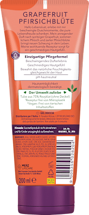 Duschgel Grapefruit Pfirsichblüte t by tetesept