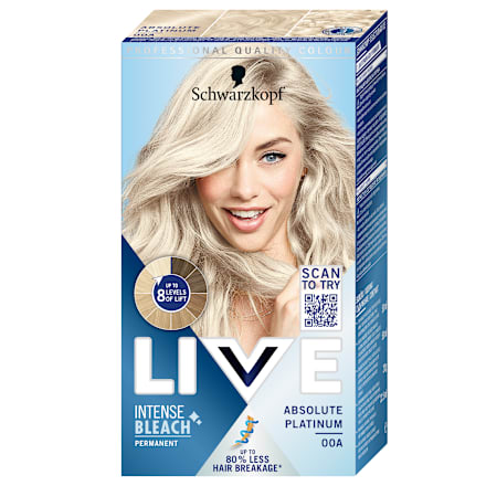 Boja za kosu Intense Bleach – 00A  Absolute Platinum Schwarzkopf LIVE