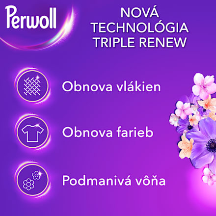 Prací gél Renew Black Dark Bloom Perwoll