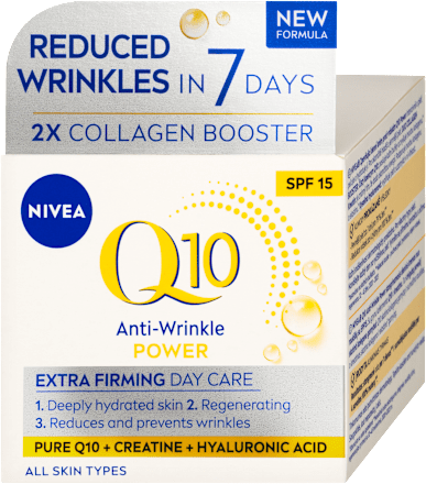 Q10 Power denní krém proti vráskám SPF15 NIVEA
