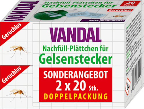 Mückenstecker Nachfüll-Plättchen VANDAL