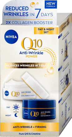 Q10 Power denní a noční krém proti vráskám NIVEA