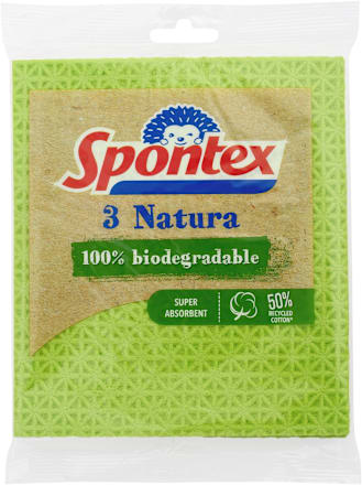 Komposztálható szivacskendő NATURA Spontex