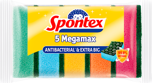 Hubky na umývanie riadu Megamax Spontex