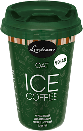 Ledena kafa sa ovsenim mlekom Landessa