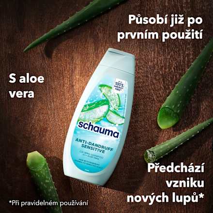 šampon proti lupům Anti-Dandruff Sensitive schauma