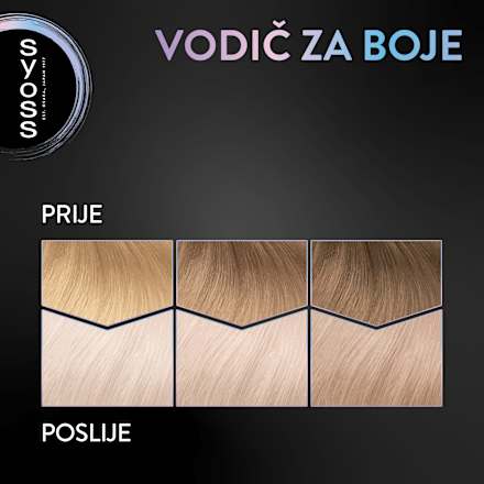 Luminous Metallic boja za kosu – 12_53 Platinum Pearl syoss