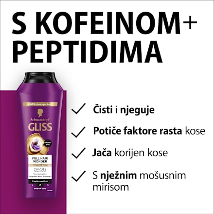 Full Hair Wonder šampon za kosu  Schwarzkopf GLISS