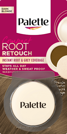 Kompaktný púder na zakrytie odrastov Compact Root Retouch - tmavý blond Palette Intensive Color Creme