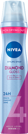 Diamond Gloss lak za kosu – snaga učvršćivanja 4 NIVEA