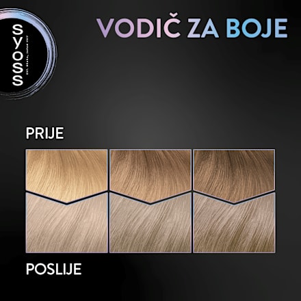 Luminous Metallic boja za kosu – 9_53 Silver Blush  syoss