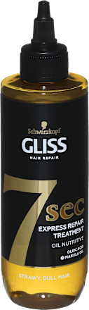 7sec Express Repair -  tretman za beživotnu kosu Schwarzkopf GLISS