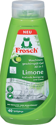 Gel detergent za mašinsko pranje sudova - Limone Frosch